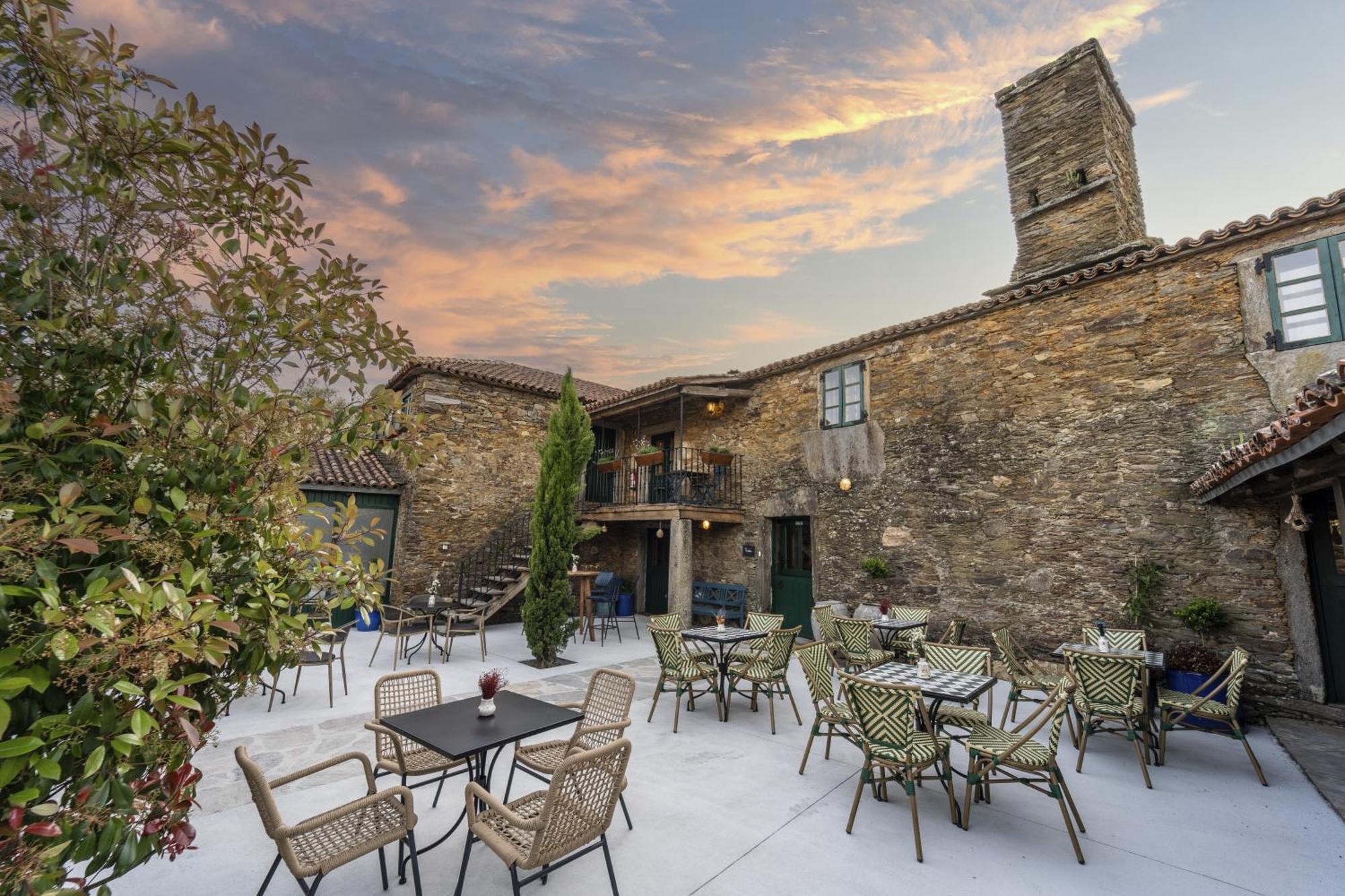 Casa Rural Pineiro, De Vila Sen Vento Guest House O Pedrouzo Exterior photo